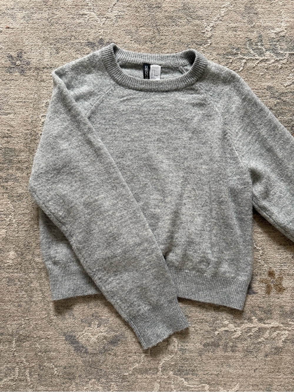 H&M Heather Gray Crewneck Sweater